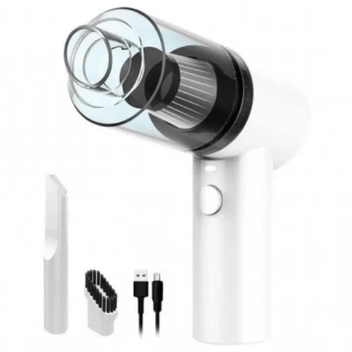 Aspiradora Portátil 2 en 1 Recargable PC: ¡La Limpieza Perfecta para tu Auto y Hogar! - Aspiradora Portatil 2 en 1 Recargable PC
