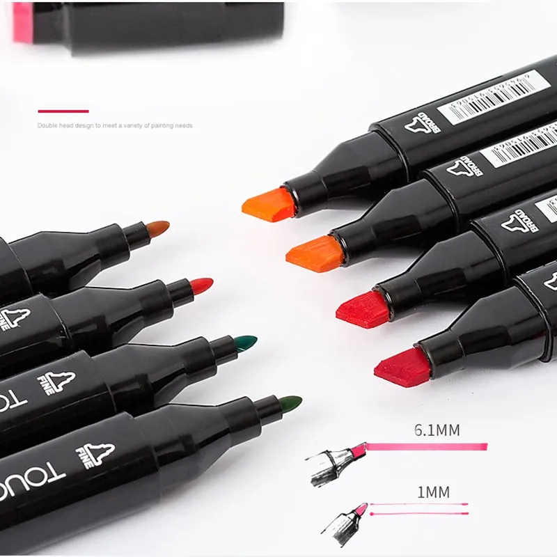 SET MARCADORES DOBLE PUNTA POR 80 UND