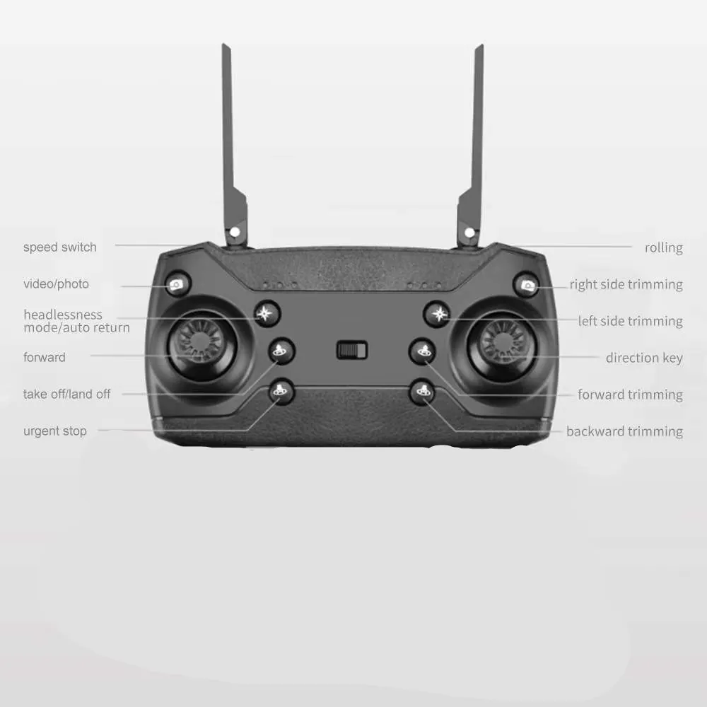 Dron Doble Cámara 4K + Maletín: Captura Momentos Épicos con Estilo - Dron doble cámara 4K + maletín
