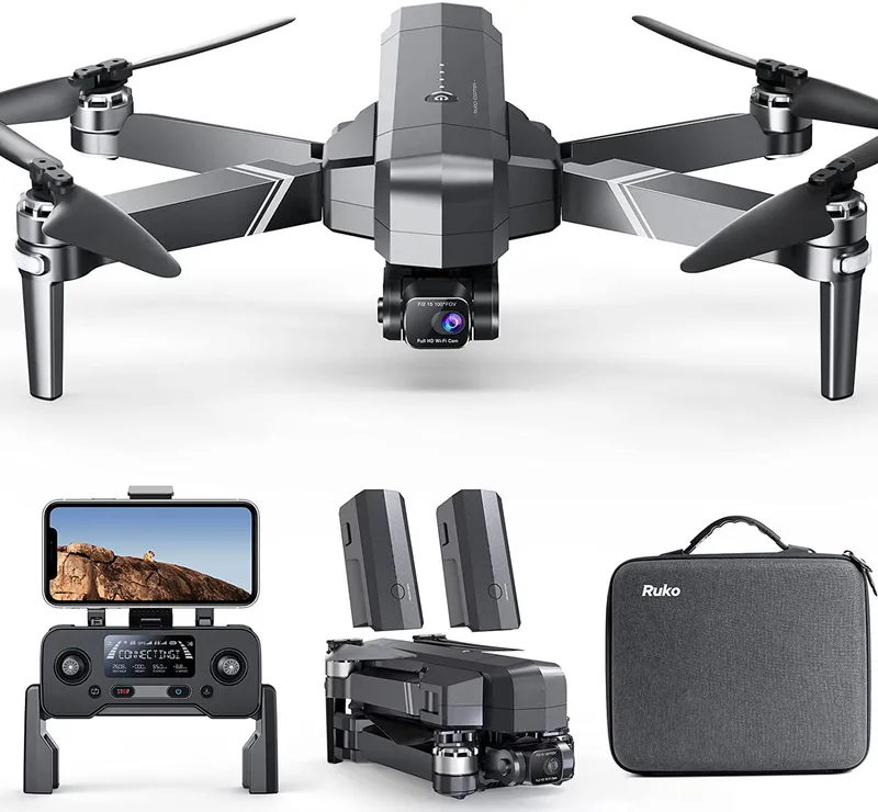 Dron Doble Cámara 4K + Maletín: Captura Momentos Épicos con Estilo