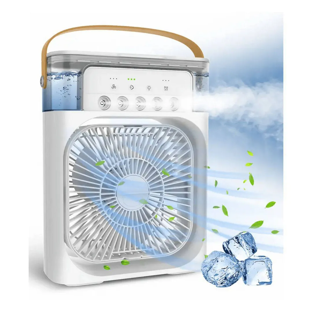Aire Ventilador Humificador más Esencia: ¡Refresca tu Hogar y Disfruta de un Ambiente Saludable! - Aire Ventilador Humificador más Esencia