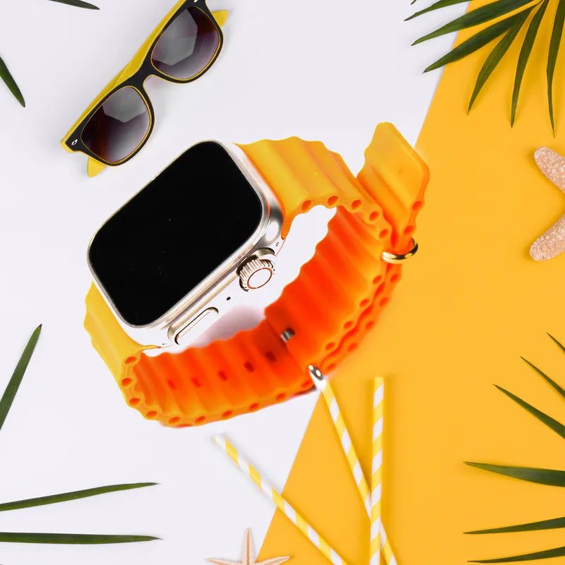 SMARTWATCH T800 DOBLE CORREA CJ BLANCA