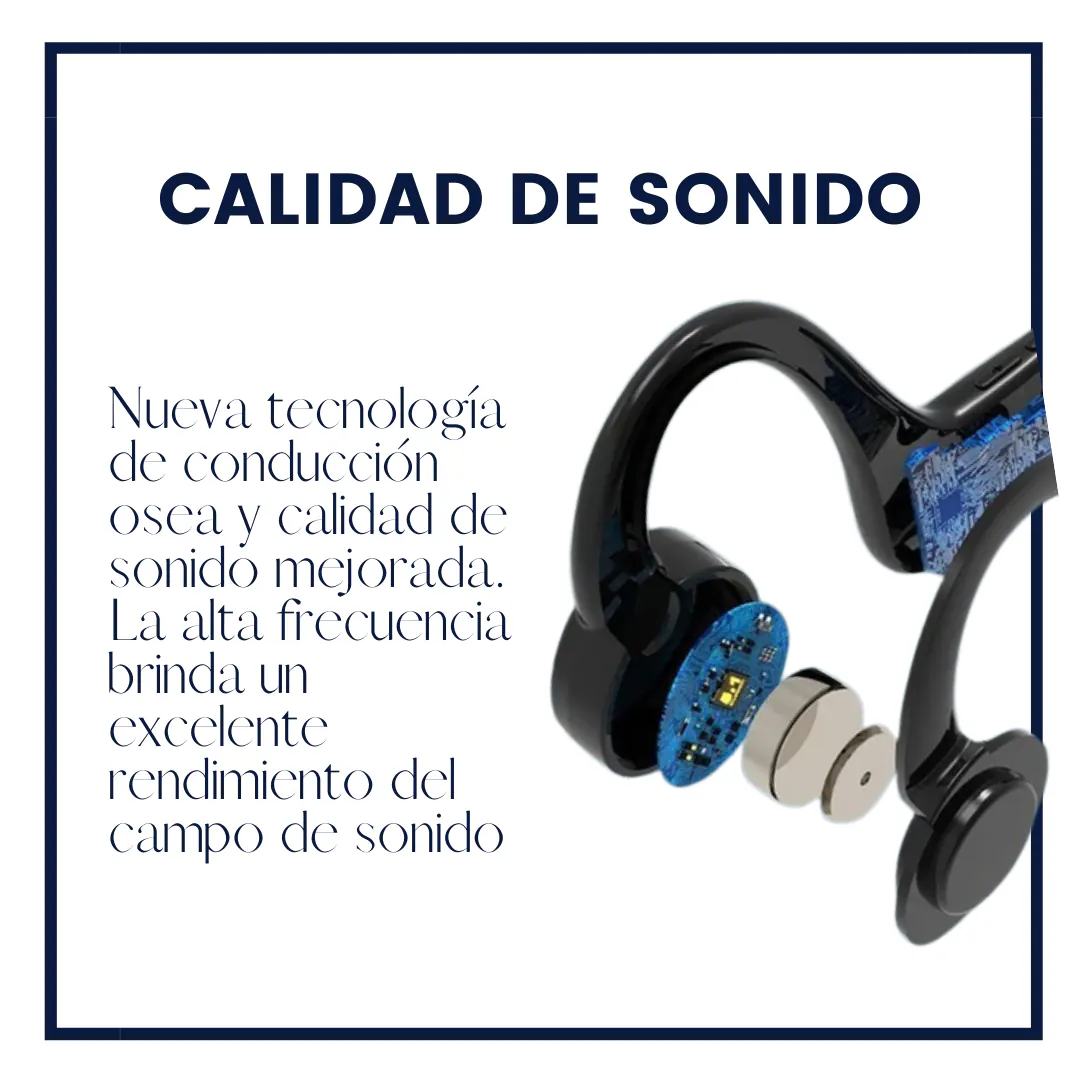 Audifonos de Conducción Ósea U9: Experimenta el Sonido de una Nueva Manera - Audifonos Conduccion Osea U9 Con Pantall