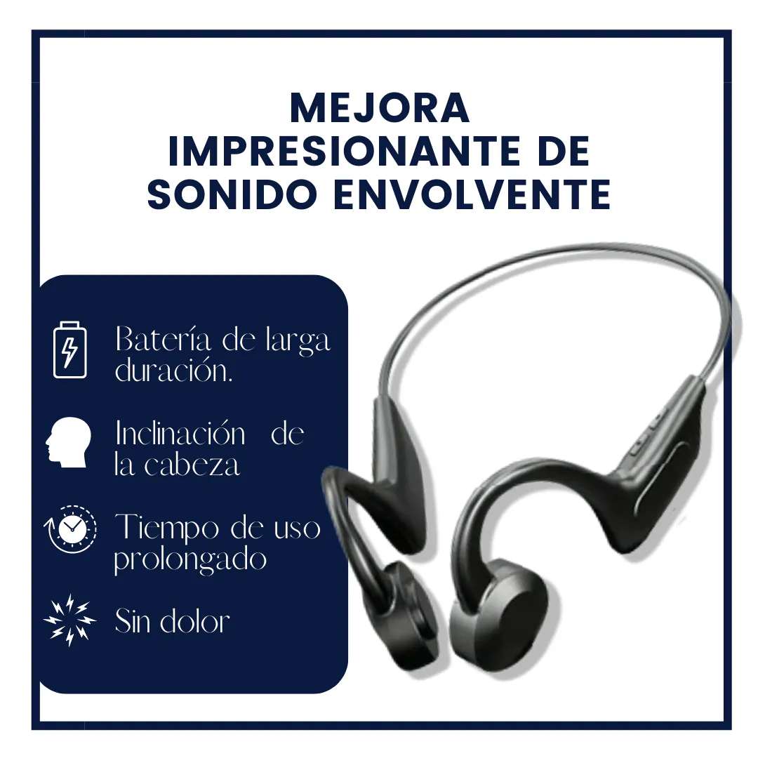Audifonos de Conducción Ósea U9: Experimenta el Sonido de una Nueva Manera - Audifonos Conduccion Osea U9 Con Pantall