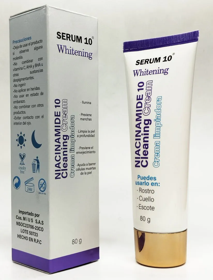 Jabón de Niacinamida SERUM 10: Piel Radiante y Saludable - 807675-JABON DE NIACINAMIDA SERUM 10