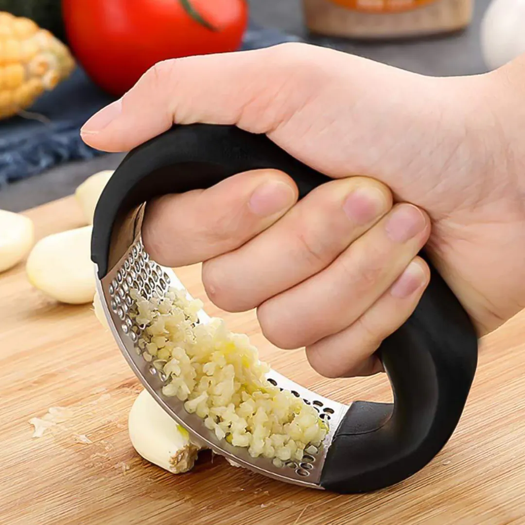 Triturador de Ajo de Acero Inoxidable: ¡El Secreto para un Ajo Perfecto! - TRITURADOR DE AJO ACERO INOXIDABLE
