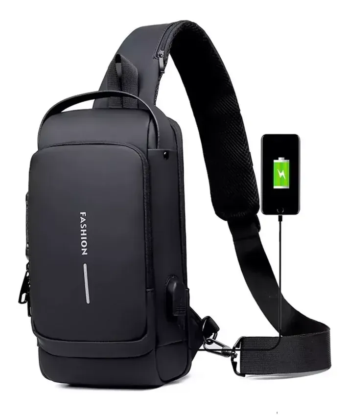 Bolso Manos Libres Tipo Pechero Para Hombre: Seguridad y Estilo en un Solo Producto - Bolso Manos Libres Tipo Pechero Para Hom