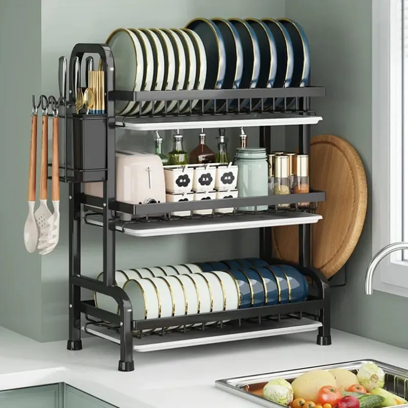 ORGANIZADOR DE LOZA 3 NIVELES: La Solución Perfecta para una Cocina Ordenada - ORGANIZADOR DE LOZA 3 NIVELES