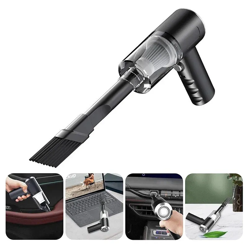 Mini Aspiradora Portátil 3 en 1: Limpieza Inalámbrica y Práctica - Mini Aspiradora Portatil 3 en 1