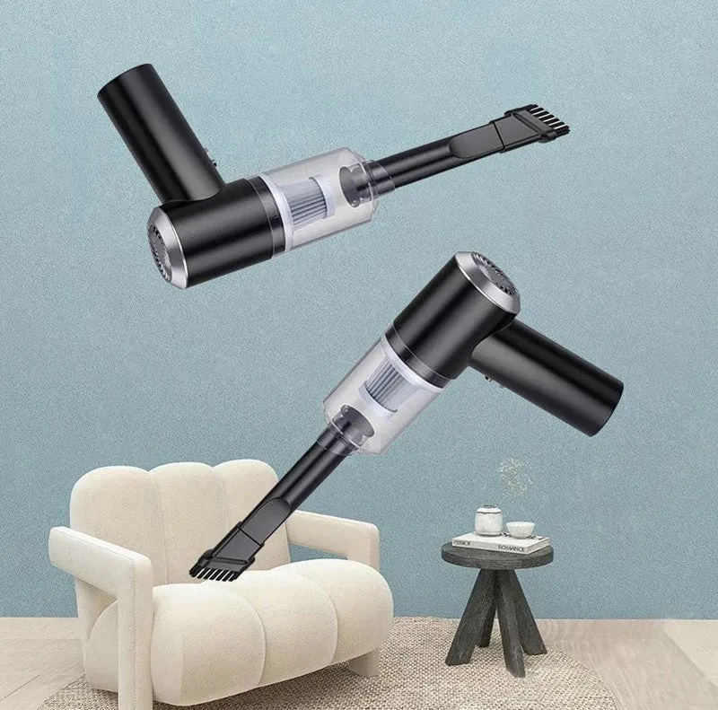 Mini Aspiradora Portátil 3 en 1: Limpieza Inalámbrica y Práctica - Mini Aspiradora Portatil 3 en 1