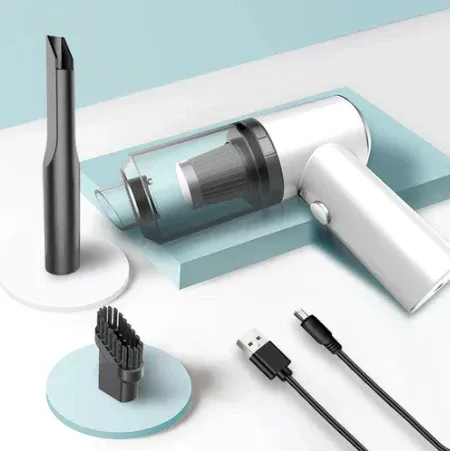 Mini Aspiradora Portátil 3 en 1: Limpieza Inalámbrica y Práctica - Mini Aspiradora Portatil 3 en 1