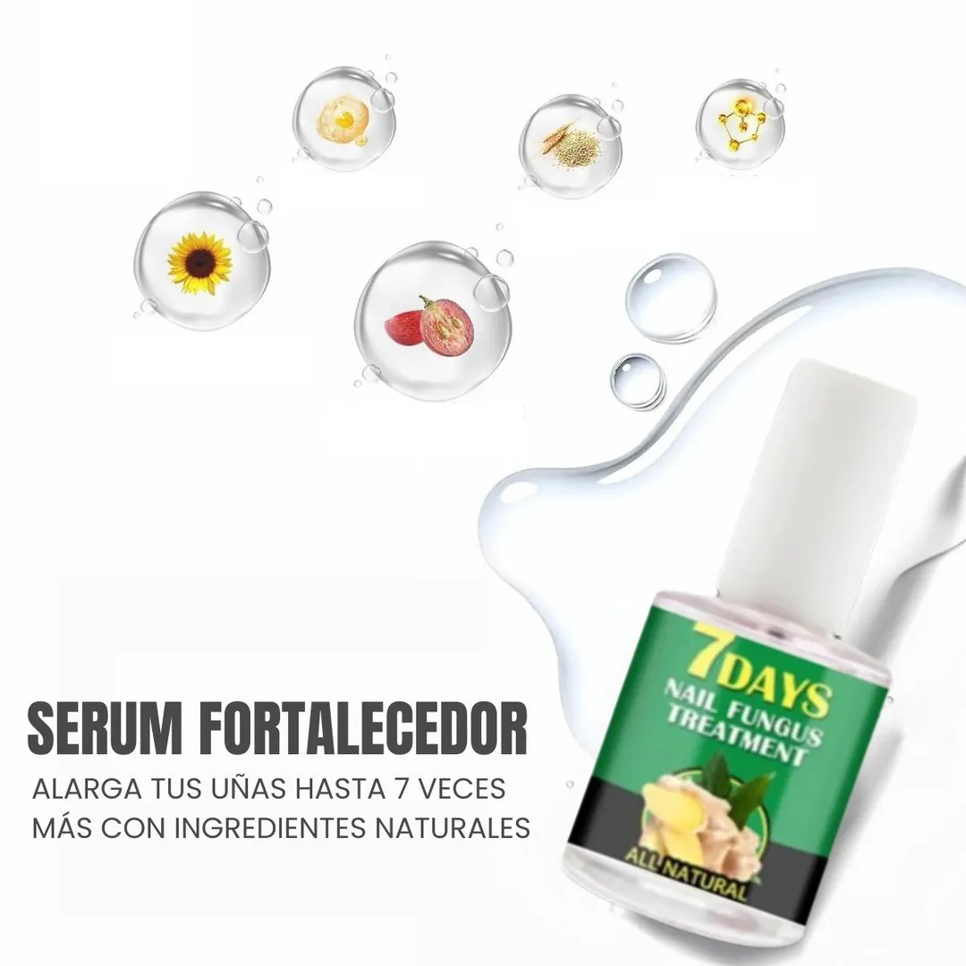 7 DAYS NAILS Endurecedor de Uñas: ¡Uñas Fuertes y Saludables en Solo 10 Días! - 7 DAYS NAILS endurecedor de uñas (3)