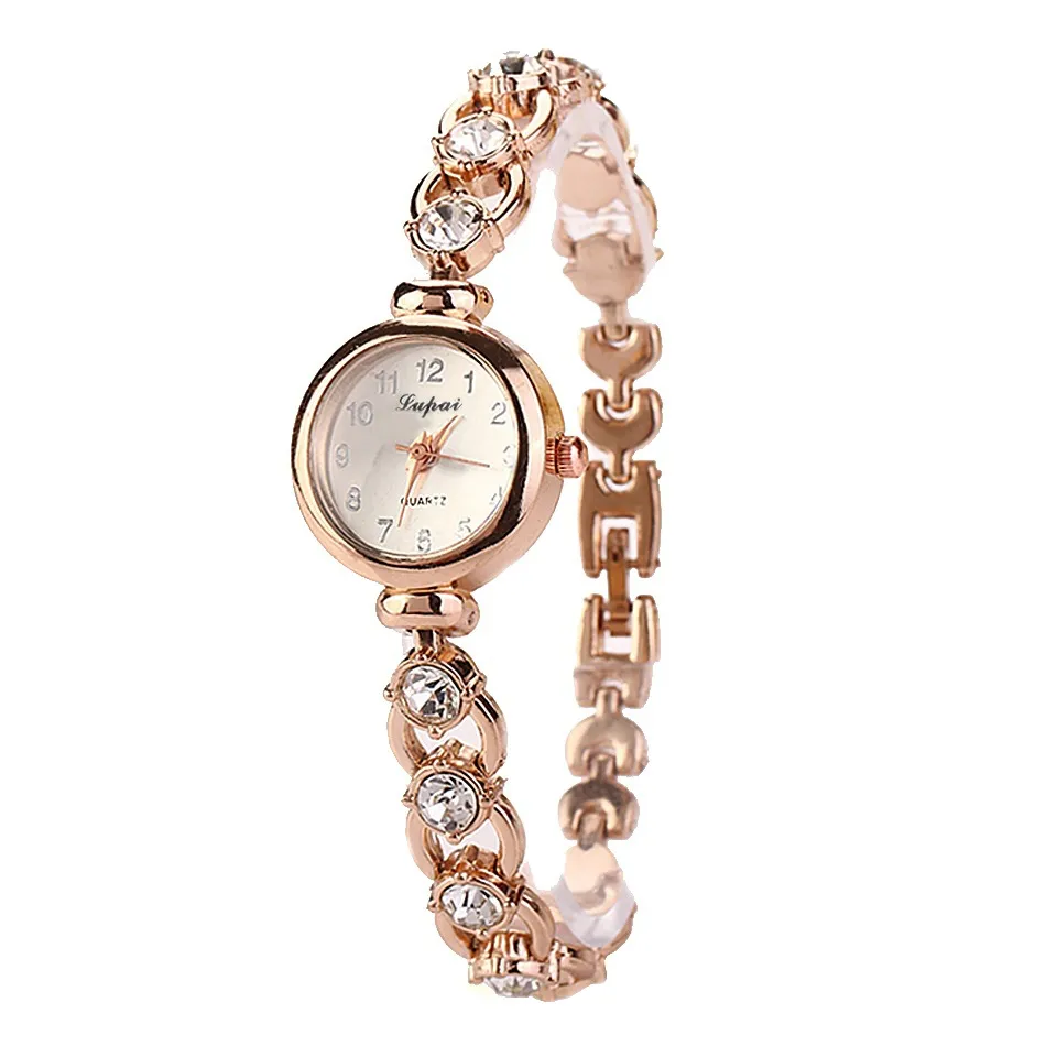 Reloj dorado elegante para dama: Un toque de sofisticación para tu muñeca - Reloj dorado elegante para dama