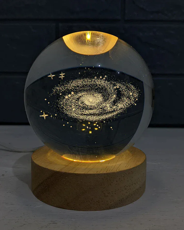 Lampara Esfera Luna, Saturno, Galaxia: Ilumina tus Sueños - Lampara Esfera Luna,saturno,galaxia