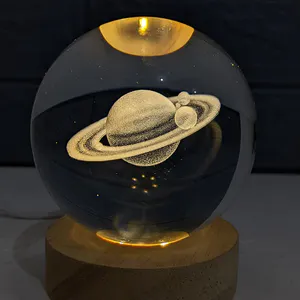 Lampara Esfera Luna, Saturno, Galaxia: Ilumina tus Sueños - Lampara Esfera Luna,saturno,galaxia
