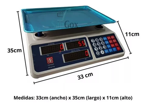 Balanza Electrónica Digital de 40 kg: ¡La Solución Ideal para tu Negocio!