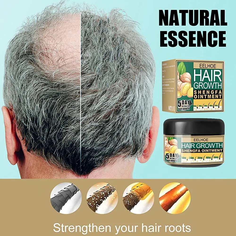 Crema Capilar para el Crecimiento del Cabello: Activa tu Cabello con Jengibre Natural - Hair Growth crema capilar