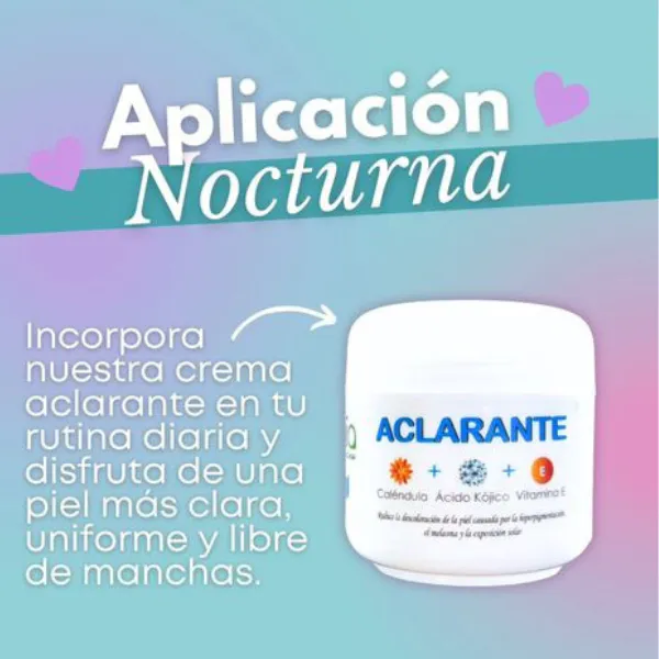 Crema Aclarante: Despierta la Belleza Natural de tu Piel - Crema aclarante (1)