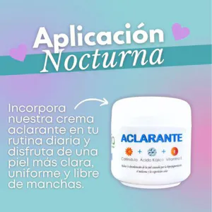 Crema Aclarante: Despierta la Belleza Natural de tu Piel - Crema aclarante (1)