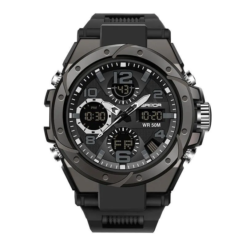 RELOJ SANDA 6008 ORIGINAL EN CAJA METAL: ¡El reloj deportivo que necesitas! - RELOJ SANDA 6008 ORIGINAL EN CAJA METAL