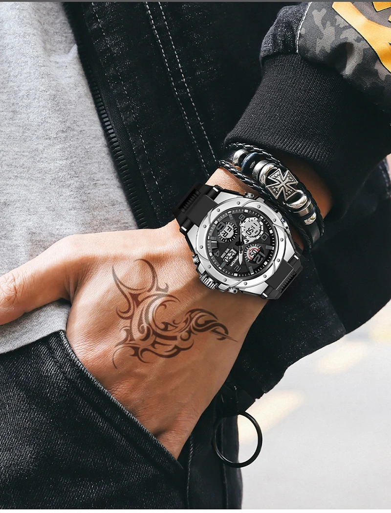 RELOJ SANDA 6008 ORIGINAL EN CAJA METAL: ¡El reloj deportivo que necesitas!
