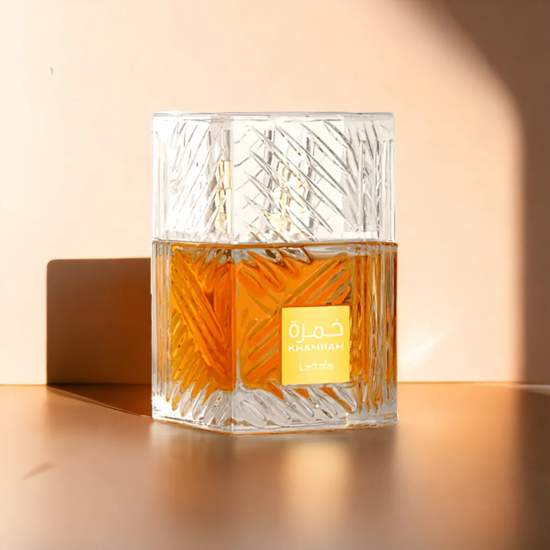 KHAMRAH LATTAFA CAJA + PERFUMERO: Un aroma que cautiva - KHAMRAH LATTAFA CAJA + PERFUMERO