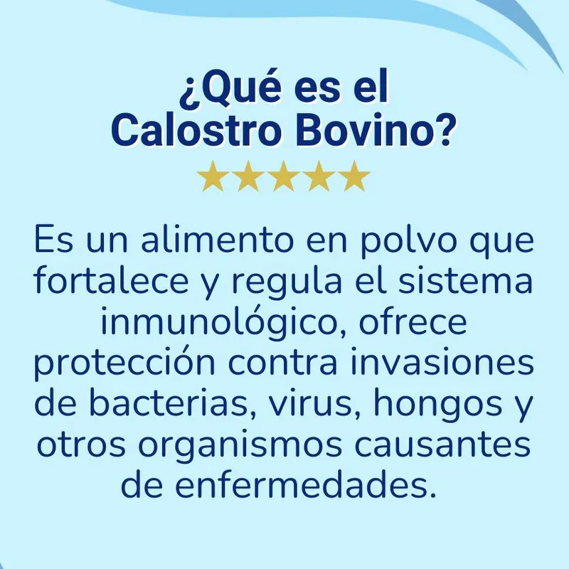 El Poder del Calostro Bovino