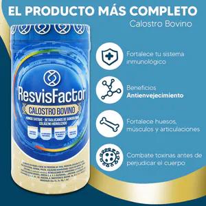 Calostro Bovino ResvisFactor X3: El Impulso Inmunológico Que Necesitas - Calostro bovino revisfactor unmerco X3