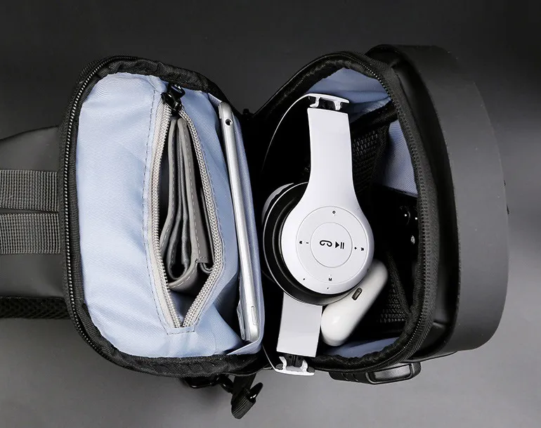 Bolso Antirrobo Impermeable 37cm: Seguridad y Estilo para tus Aventuras - Bolso Antirrobo Mini Impermedable 37cm