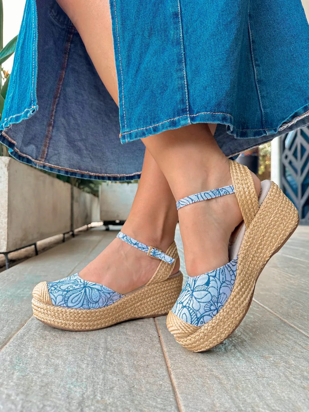 SHOES ARTESANAL LOLA PLATAFORMA YUTE: Elegancia y comodidad en cada paso - SHOES ARTESANAL LOLA PLATAFORMA YUTE