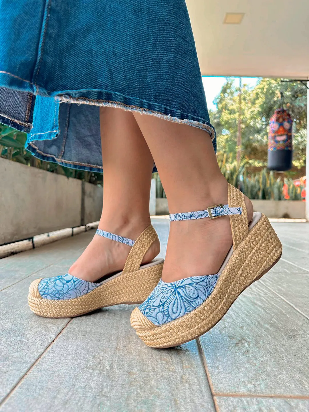 SHOES ARTESANAL LOLA PLATAFORMA YUTE: Elegancia y comodidad en cada paso - SHOES ARTESANAL LOLA PLATAFORMA YUTE