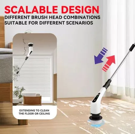 Limpiador Extensión Eléctrico 6 en 1: ¡Tu Solución Completa de Limpieza! - Limpiador extensión eléctrico 6 en 1