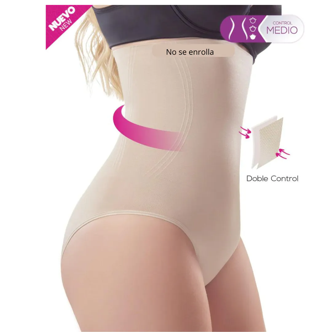 Panty Control Abdomen: Moldea tu figura con comodidad y estilo - Panty Cachetero levanta Gluteo