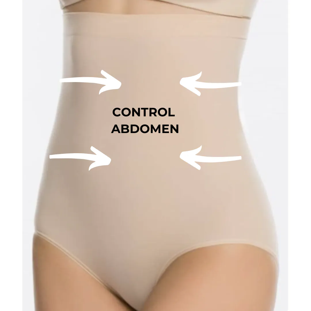 Panty Control Abdomen: Moldea tu figura con comodidad y estilo - Panty Cachetero levanta Gluteo