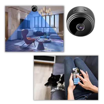 CAMARA DE SEGURIDAD WIFI ESPIA: ¡Proteja lo que más le importa! - CAMARA DE SEGURIDAD WIFI ESPIA