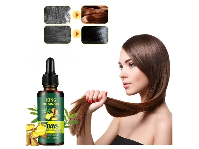 El Poder del Jengibre para un Cabello y una Barba Saludables