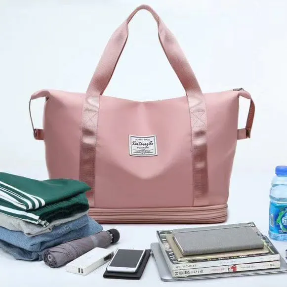 Bolso de Viaje Expandable: ¡Tu Compañero Perfecto para Cualquier Aventura! - Bolso grande expandible  deportivo viaje