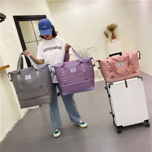 Bolso de Viaje Expandable: ¡Tu Compañero Perfecto para Cualquier Aventura! - Bolso grande expandible  deportivo viaje