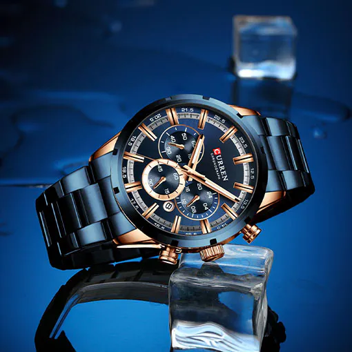 Reloj Curren 8355: Elegancia y Precisión en tu Muñeca - Reloj Curren 8355 Cronógr en acero inoxi