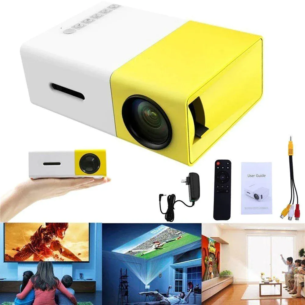 Mini Proyector LED Portátil: ¡Cine en la Palma de tu Mano! - 1.0Mini Proyector Led Portatil