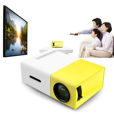 Mini Proyector LED Portátil: ¡Cine en la Palma de tu Mano!
