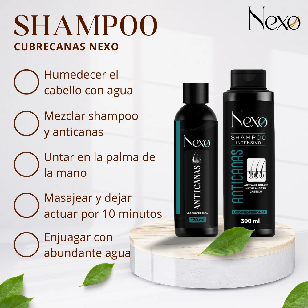 CANAS NEXO: El Secreto para un Cabello Libre de Canas - CANAS NEXO