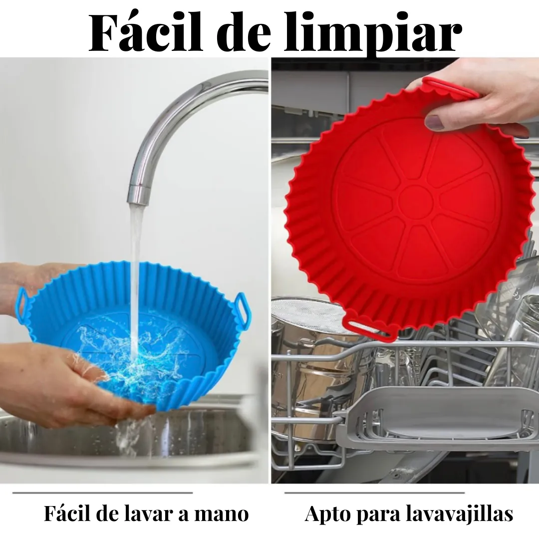 Molde para Freidora de Aire X6: ¡Cocina Fácil y Saludable! - Molde Para Freidora Air Fryer X6