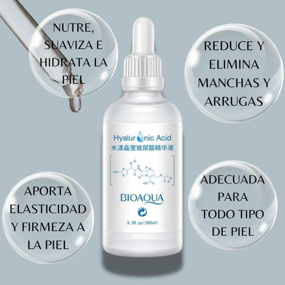 SERUM ACIDO HIALURONICO BIOAQUA 100 ML