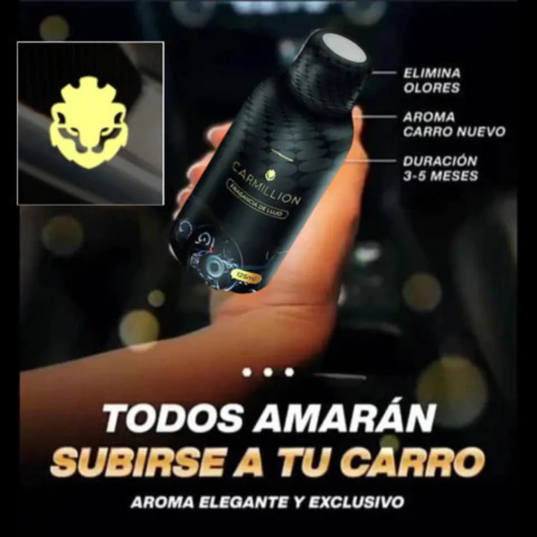 CARMILLION - La Fragancia de Lujo para tu Vehículo - CARMILLION - PERFUME PARA CARRO