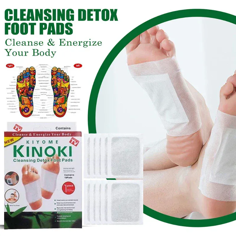 Parche Desintoxicante Kinoki™: ¡Despierta a tu cuerpo con una limpieza natural! - Parche desintoxicante kinoki x10und