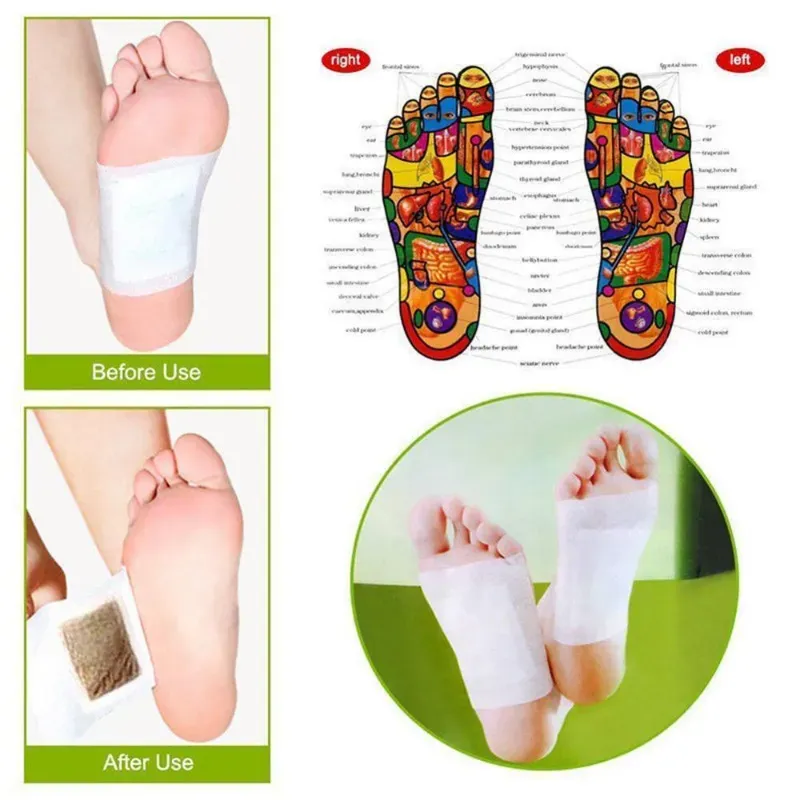 Parche Desintoxicante Kinoki™: ¡Despierta a tu cuerpo con una limpieza natural! - Parche desintoxicante kinoki x10und