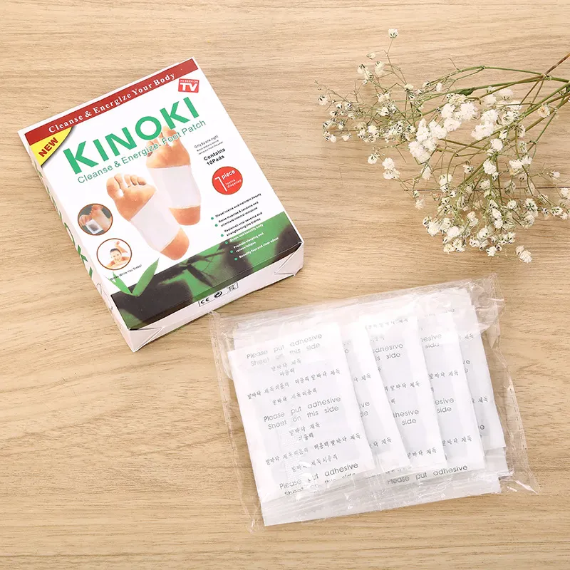 Parche Desintoxicante Kinoki™: ¡Despierta a tu cuerpo con una limpieza natural! - Parche desintoxicante kinoki x10und