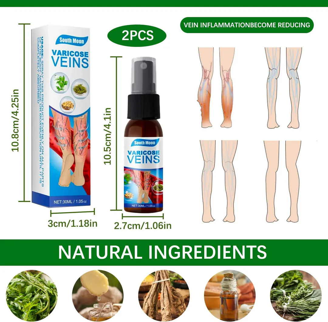 ADIOS VENAS SPRAY: ¡Dile Adiós a las Venas Varicosas! - ADIOS VENAS SPRAY