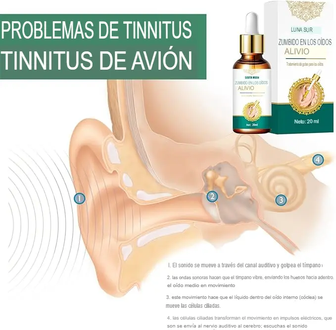 GOTAS PARA DOLOR DE OIDO Y TINNITUS: HEAR EASE - GOTAS PARA DOLOR DE OIDO Y TINNITUS